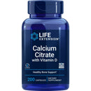 Life Extension Calcium Citrate & Vitamin D 200 Capsules Vitamins & Minerals Life Extension 