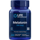 Life Extension Melatonin 500mcg 200 Veg Caps Vitamins & Minerals Life Extension 