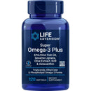 Life Extension Omega-3 Plus EPA/DHA w/ Sesame Lignans, Olive Extract, Krill & Astaxanthin 120 Soft Gels Vitamins & Minerals Life Extension 