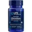 Life Extension Optimized Chromium w/ Crominex 3+ 500mcg 60 Veg Caps Vitamins & Minerals Life Extension 