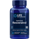 Life Extension Optimized Resveratrol 60 Veg Caps Specialty Health Products Life Extension 