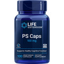 Life Extension PS Phosphatidylserine 100 Veg Caps Vitamins & Minerals Life Extension 
