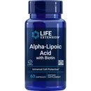 Life Extension Super Alpha Lipoic Acid w/ Biotin 60 Capsules Vitamins & Minerals Life Extension 