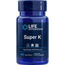 Life Extension Super K w/ Two Forms of K2+K1 90 Softgels Vitamins & Minerals Life Extension 