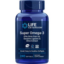 Life Extension Super Omega-3 EPH/DHA w/ Sesame Lignans & Olive Extract 240 Softgels Vitamins & Minerals Life Extension 