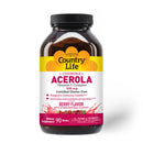 Country Life Acerola 500mg 90 Wafers Vitamins & Minerals Country Life 