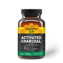 Country Life Activated Charcoal Coconut 260mg 100 Veg Caps Digestive Health Country Life 