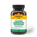 Country Life Calcium Magnesium Potassium 500mg 90 Tablets Vitamins & Minerals Country Life 