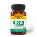 Country Life High Potency Biotin 5mg 60 Capsules Vitamins & Minerals Country Life 