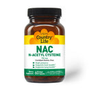 Country Life NAC 750mg 60 Capsules Amino Acids Country Life 