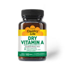 Country Life Natural Vitamin A 10,000 IU 100 Softgels Vitamins & Minerals Country Life 