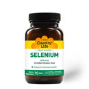 Country Life Selenium 200mcg 90 Tablets Vitamins & Minerals Country Life 