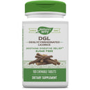 Nature's Way DGL (Fructose Free) 100 Chews (Previously Enzymatic Therapy) Vitamins & Minerals Nature's Way 