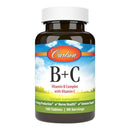 Carlson B + C 180 Tablets Vitamins & Minerals Carlson 