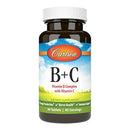 Carlson B + C 90 Tablets Vitamins & Minerals Carlson 