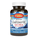 Carlson Cod Liver Oil 1000mg 100 Softgels Vitamins & Minerals Carlson 