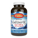 Carlson Cod Liver Oil 1000mg 250 Softgels Essential Fatty Acids & - Oils Carlson 