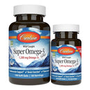 Carlson Super Omega 3 1200mg 130 Soft Gels Carlson 