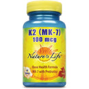 Nature's Life K2 (MK-7) 100mcg 60 Tablets Vitamins & Minerals Nature's Life 