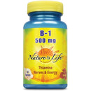 Nature's Life Vitamin B-1 500mg 50 Caps Special Orders Nature's Life 