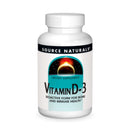 Source Naturals Vitamin D-3 400IU 100 Tablets Vitamins & Minerals Source Naturals 