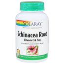 Solaray Echinacea w Vitamin C and Zinc 100 Capsules Herbs Solaray  (4810744823831)