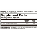 Solaray Iron Blister-Pack 50mg 60 Caps Vitamins & Minerals Solaray 