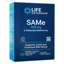 Life Extension SAMe 400mg 60 Enteric Coated Tablets Vitamins & Minerals Life Extension 