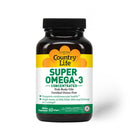 Country Life Super Omega-3 60 Softgels Essential Fatty Acids & - Oils Country Life 