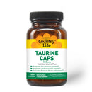 Country Life Taurine 500mg With B6 100 Capsules Amino Acids Country Life 
