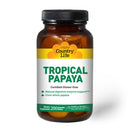 Country Life Tropical Papaya 200 Wafers Digestive Health Country Life 