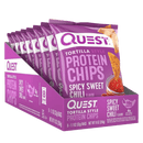 Quest Protein Tortilla Chips 8/Box Food & Snacks Quest Nutrition Spicy Sweet Chili 