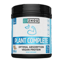 Zhou Plant Complete Vegan Protein 16 Serving Protein Powders ZHOU Vanilla 