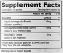 Metabolic Nutrition Ashwagandha 90 Caps Herbs Metabolic Nutrition 