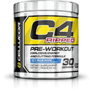 Cellucor C4 Ripped 30 Servings Sports Performance Recovery Cellucor Icy Blue Razz 