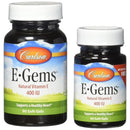 CA E-GEMS 400 IU 134G Carlson 