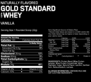 Optimum Nutrition 100% Natural Whey Gold Standard 1.9 lbs Protein/Whey Protein Optimum Nutrition  (10901681219)