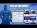 Hi-Tech Pharmaceuticals Turkesterone 650 60 Tablets