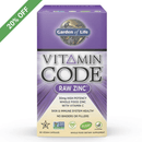 Garden Of Life Vitamin Code Raw Zinc 60 Capsules Vitamins & Minerals Garden of Life 