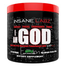 Insane Labz I am God 25 Servings Sports Performance Recovery Insane Labz Apple  (1569143750679)