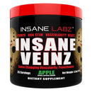 Insane Labz Insane Veinz 35 Servings Sports Performance Recovery Insane Labz Apple  (1569142505495)