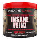 Insane Labz Insane Veinz 35 Servings Sports Performance Recovery Insane Labz Fruit Punch  (1569142505495)