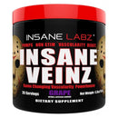 Insane Labz Insane Veinz 35 Servings Sports Performance Recovery Insane Labz Grape  (1569142505495)