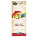 Garden Of Life MyKind Organics PLANT IRON & HERBS 8OZ Vitamins & Minerals Garden of Life  (25146195971)