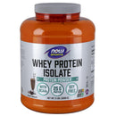 Now Foods Whey Protein Isolate 5 Lbs Protein/Whey Isolate Now Foods Dutch Chocolate  (1470759272471)