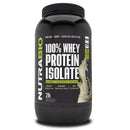 NutraBio 100% Whey Protein Isolate 2lb Protein Powders NutraBio Alpine Vanilla  (4352171966487)