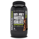 NutraBio 100% Whey Protein Isolate 2lb Protein Powders NutraBio Dutch Chocolate  (4352171966487)