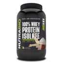 NutraBio 100% Whey Protein Isolate 2lb Protein Powders NutraBio Root Beer Float  (4352171966487)