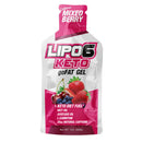 Nutrex Lipo6 KETO goFAT Gel 12/Box Fat Burner Nutrex Research Mixed Berry  (4364300255255)