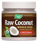 Raw Coconut Whole Food Organic Supplements Natures Way  (10031437891)